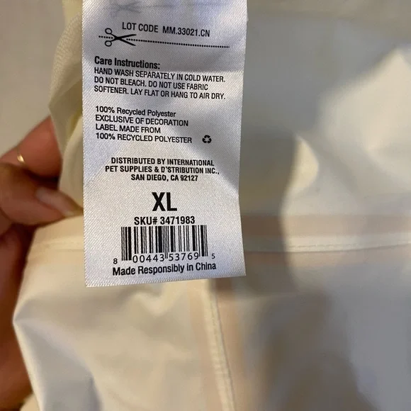 Dog Raincoat XL - Picture 3 of 3